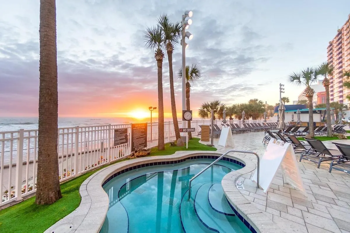 Vacation In Comfort And Luxury - 1 Bedroom Direct Oceanfront - Wyndham Ocean Walk Resort 1706 Daytona Beach Apartment