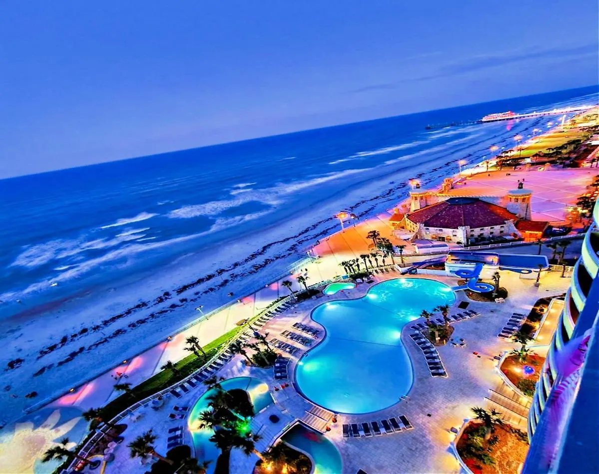 Vacation In Comfort And Luxury - 1 Bedroom Direct Oceanfront - Wyndham Ocean Walk Resort 1706 Daytona Beach 0*,