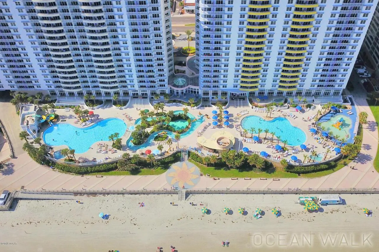 דייטונה ביץ' Vacation In Comfort And Luxury - 1 Bedroom Direct Oceanfront - Wyndham Ocean Walk Resort 1706 דייטונה ביץ'