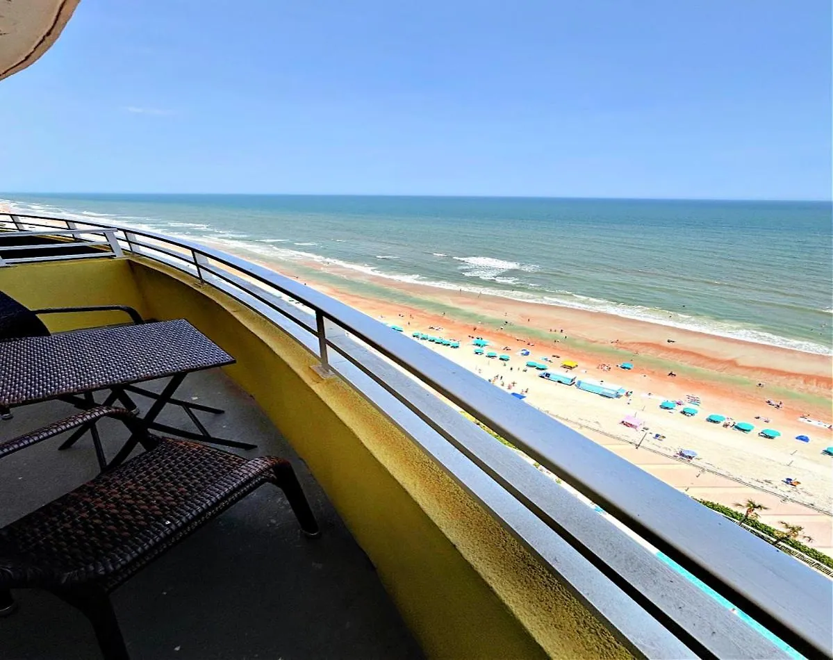 דירה דייטונה ביץ' Vacation In Comfort And Luxury - 1 Bedroom Direct Oceanfront - Wyndham Ocean Walk Resort 1706