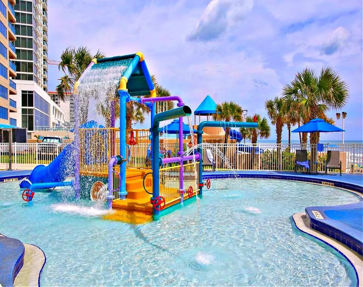 דירה דייטונה ביץ' Vacation In Comfort And Luxury - 1 Bedroom Direct Oceanfront - Wyndham Ocean Walk Resort 1706